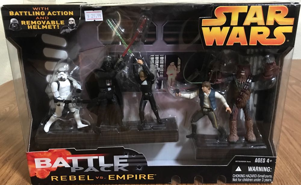 Star Wars Battlepack Rebel Vs Empire - Star Wars vinyl figure collectible [Barcode 653569068334] - Main Image 2