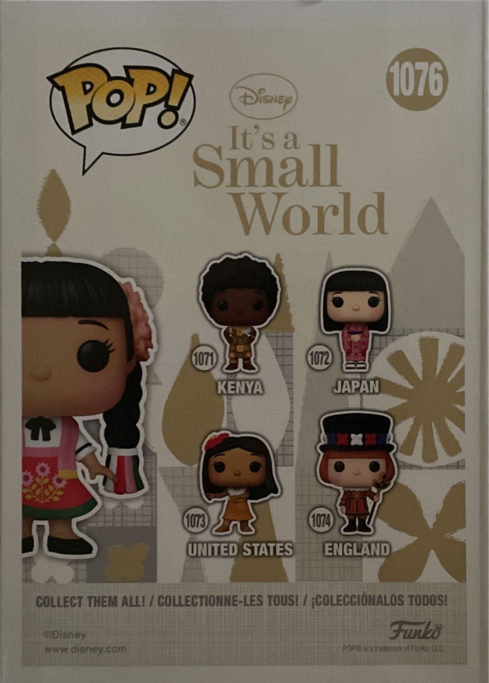 Mexico - it’s a small world vinyl figure collectible [Barcode 889698555500] - Main Image 3