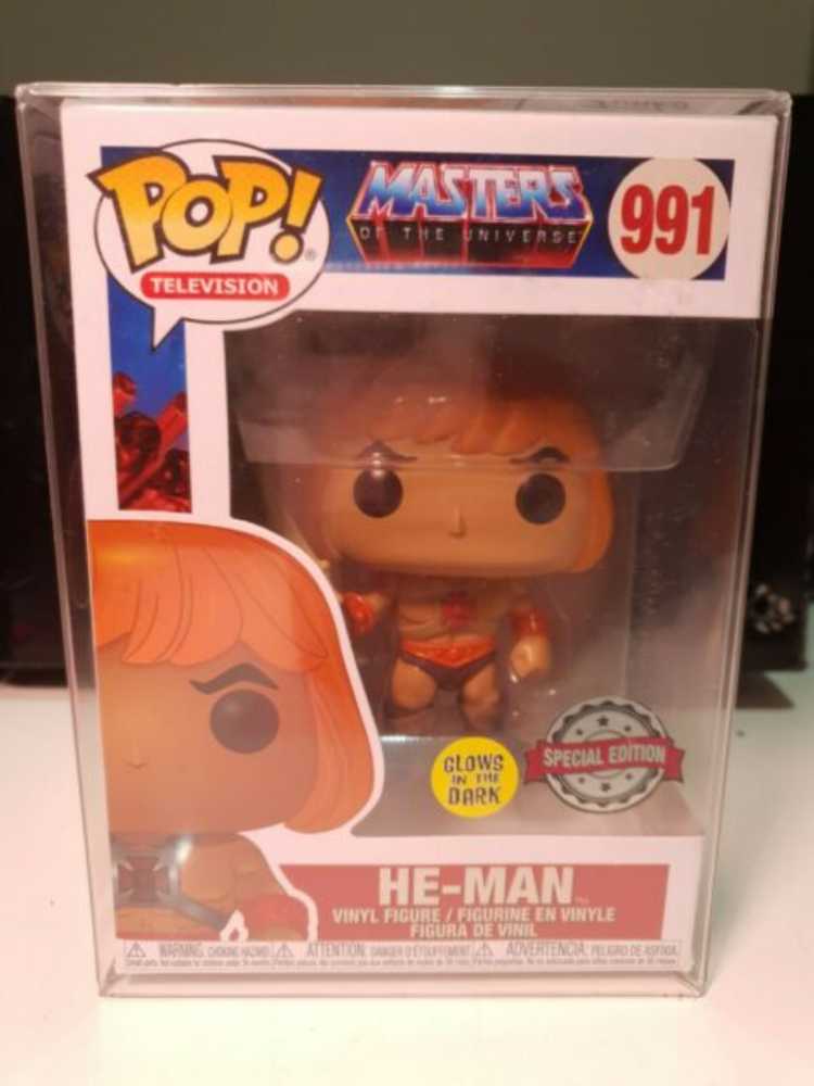 He-Man (Glow) - Masters of the Universe vinyl figure collectible [Barcode 889698490627] - Main Image 2