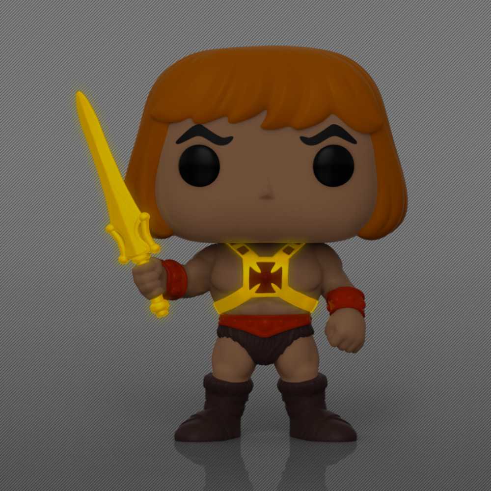 He-Man (Glow) - Masters of the Universe vinyl figure collectible [Barcode 889698490627] - Main Image 4