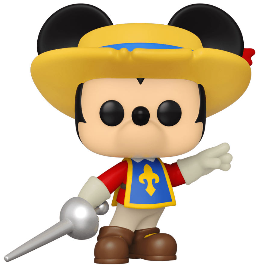 Mickey Mouse (Three Musketeers) - Mickey Mouse vinyl figure collectible [Barcode 889698555364] - Main Image 2