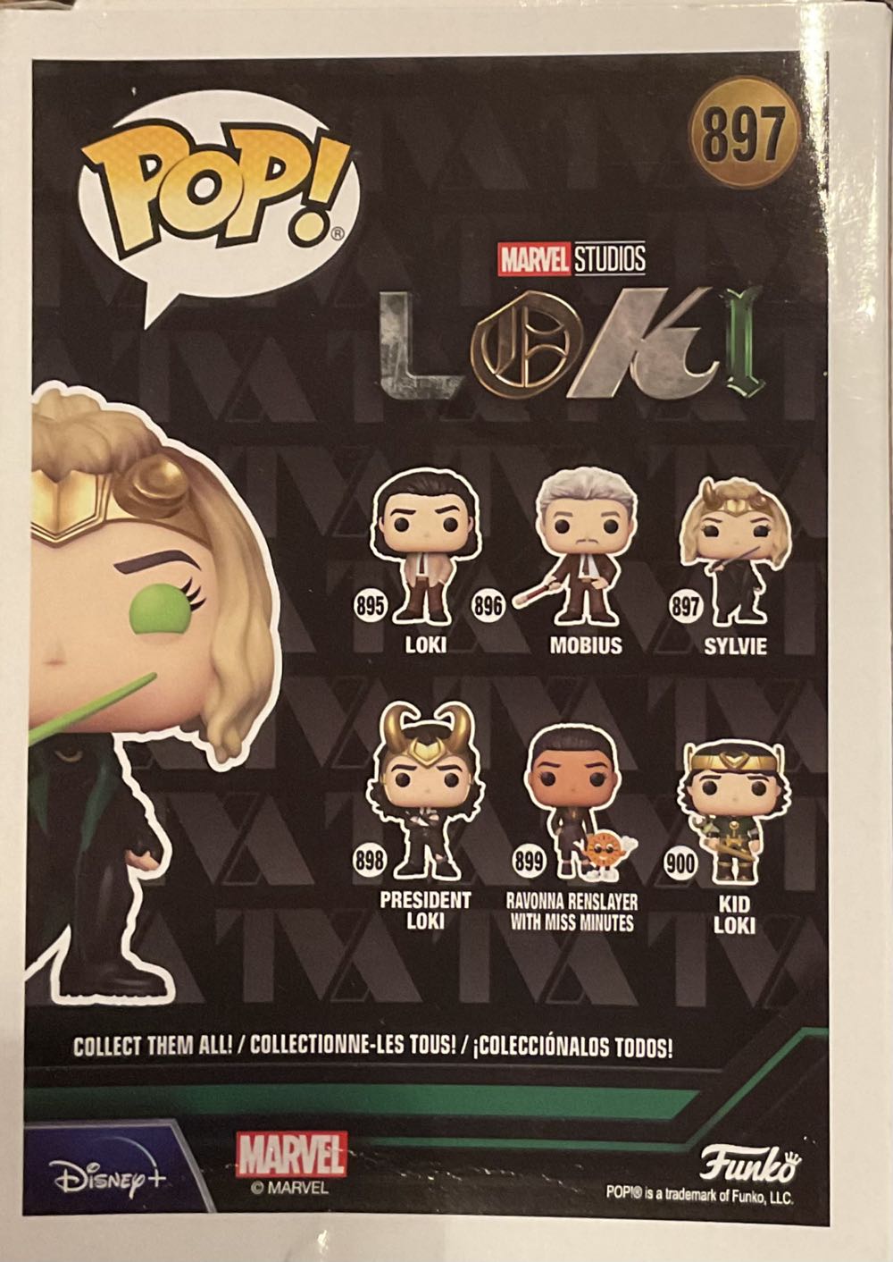 Sylvie - Loki vinyl figure collectible [Barcode 889698572804] - Main Image 3