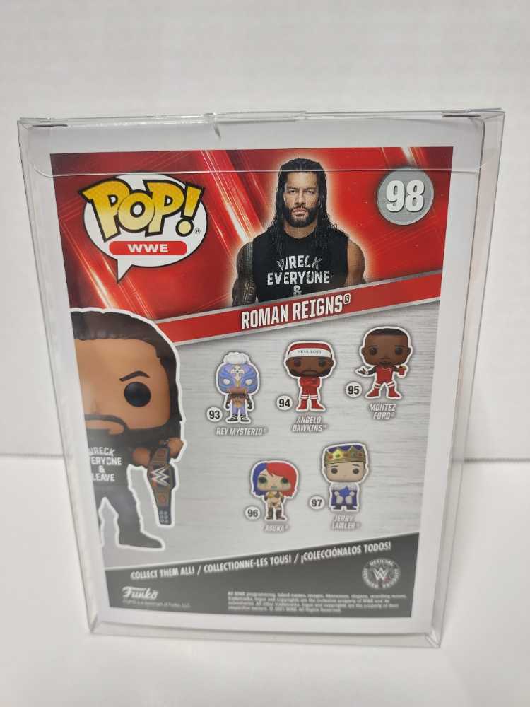 Roman Reigns (Universal Champion) - WWE vinyl figure collectible [Barcode 889698573092] - Main Image 2