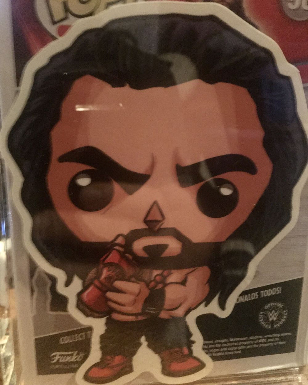 Roman Reigns (Universal Champion) - WWE vinyl figure collectible [Barcode 889698573092] - Main Image 4