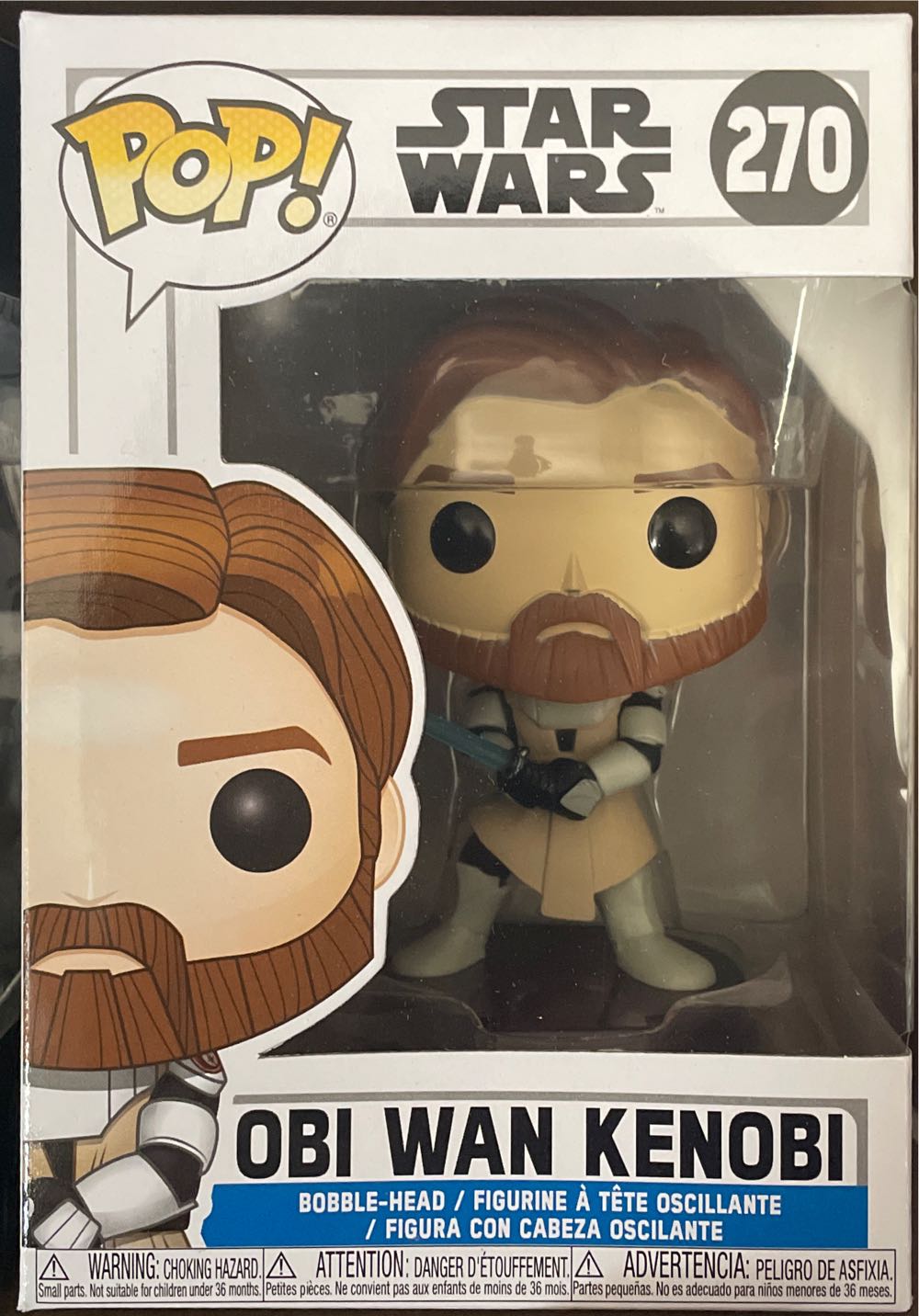Obi Wan Kenobi Dmg - Star Wars vinyl figure collectible [Barcode 889698317962] - Main Image 4