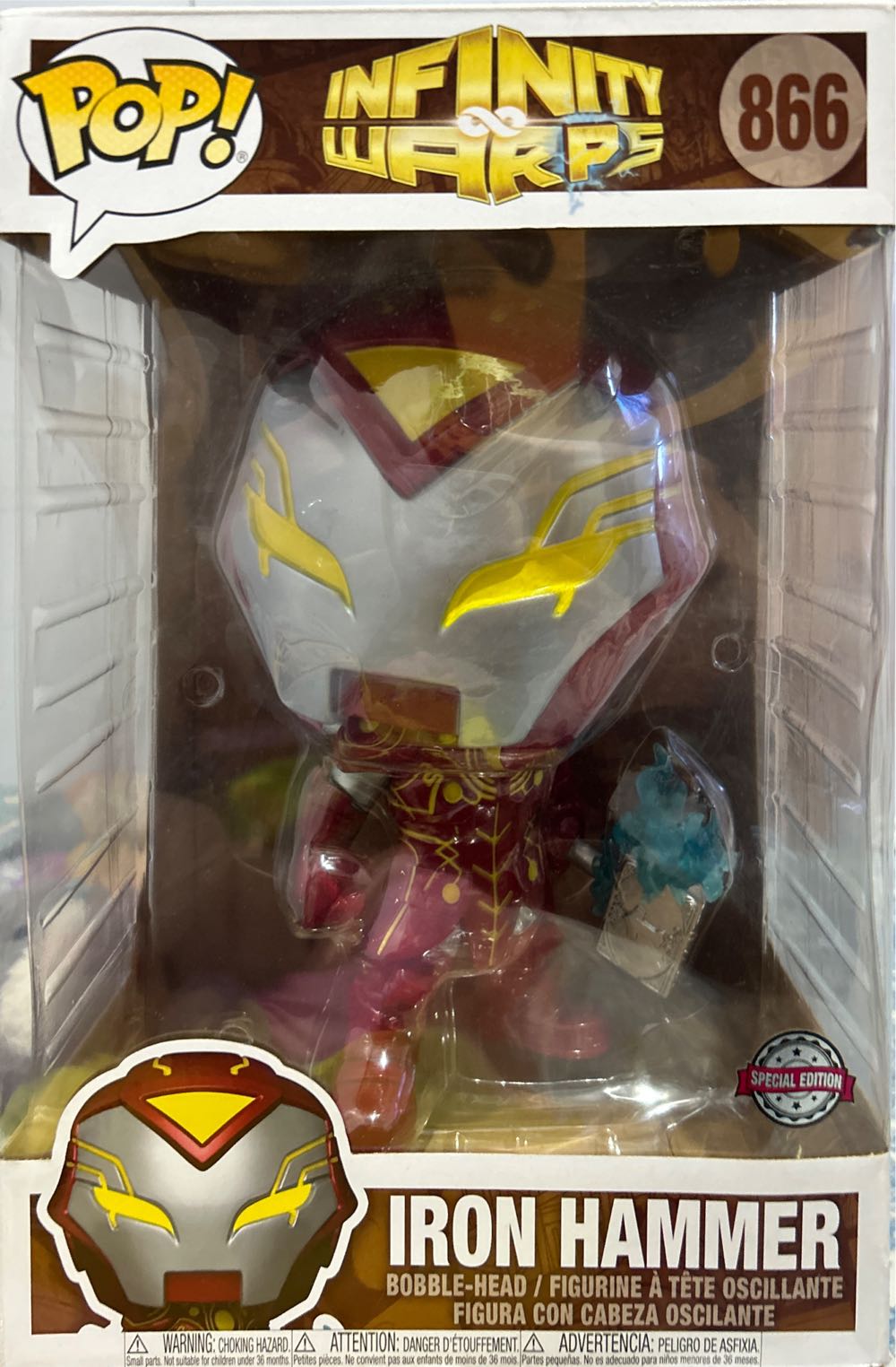 Iron Hammer - Infinity Warps vinyl figure collectible [Barcode 889698561440] - Main Image 2