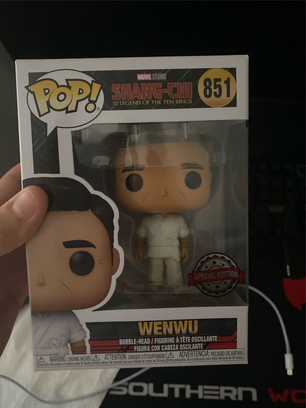 Wenwu - Shang-Chi Legend of the Ten Rings vinyl figure collectible [Barcode 889698546126] - Main Image 4