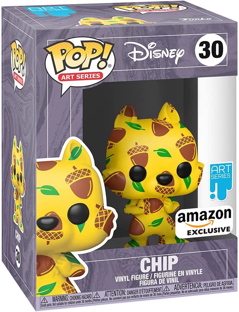 Funko Pop! Art Series Disney: Chip # 30 - Disney vinyl figure collectible [Barcode 889698556729] - Main Image 2