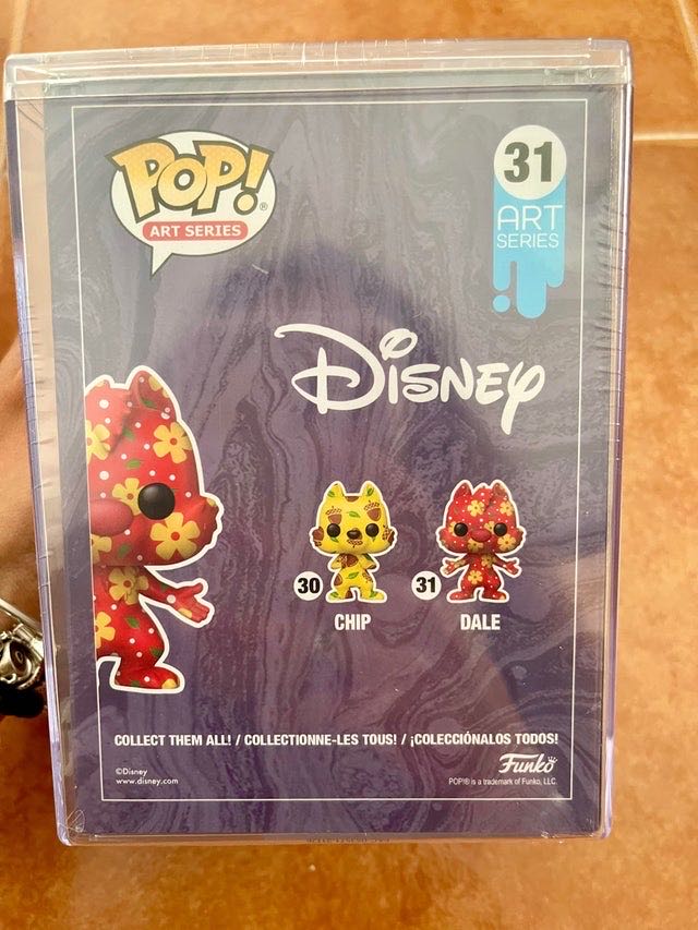 Funko Pop! Art Series Disney: Chip # 30 - Disney vinyl figure collectible [Barcode 889698556729] - Main Image 3