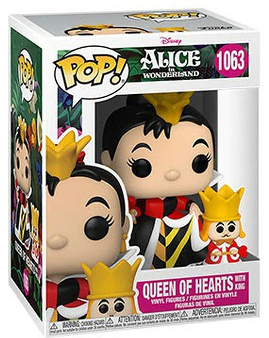 Queen Of Hearts With King #1063 - Alice in Wonderland vinyl figure collectible [Barcode 889698557405] - Main Image 3