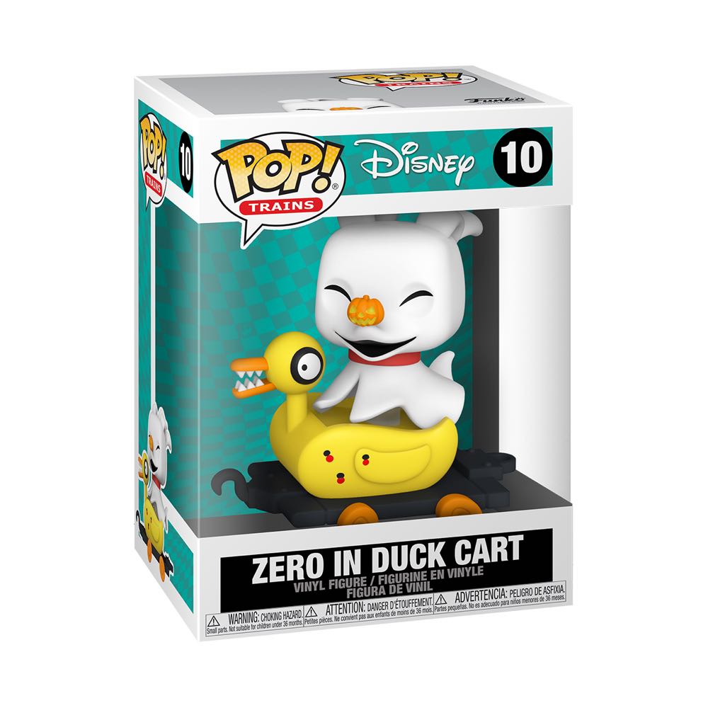 Zero In Duck Cart - The Nightmare Before Christmas vinyl figure collectible [Barcode 889698506335] - Main Image 2