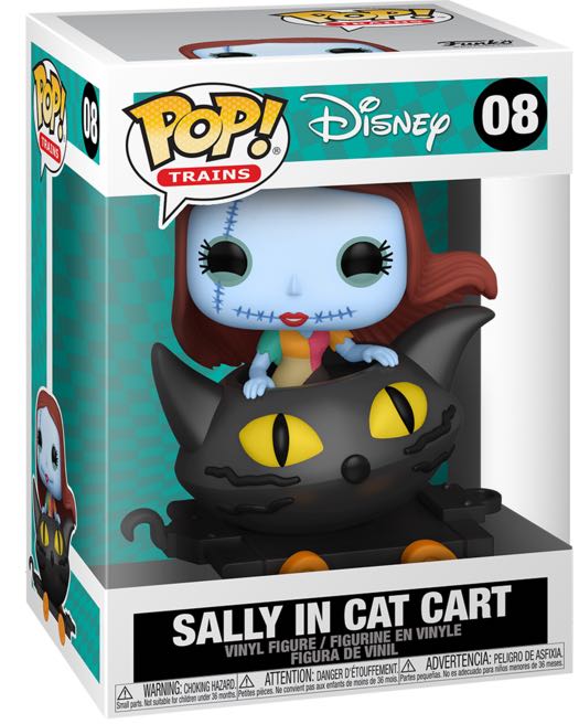 Sally In Cat Cart - The Nightmare Before Christmas vinyl figure collectible [Barcode 889698506311] - Main Image 2