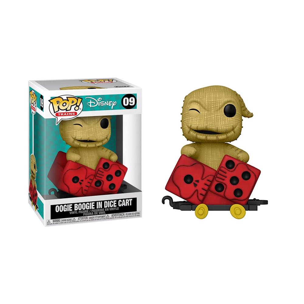 Oogie Boogie In Dice Cart - 09 - Disney - The Nightmare Before Christmas - Funko Pop Trains - The Nightmare Before Christmas vinyl figure collectible [Barcode 889698506328] - Main Image 2