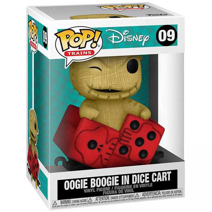 Oogie Boogie In Dice Cart - 09 - Disney - The Nightmare Before Christmas - Funko Pop Trains - The Nightmare Before Christmas vinyl figure collectible [Barcode 889698506328] - Main Image 3