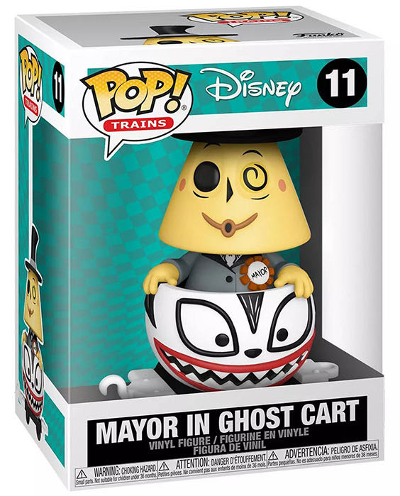 Mayor In Ghost Cart - 11 - Disney - The Nightmare Before Christmas - Funko Pop Trains - The Nightmare Before Christmas vinyl figure collectible [Barcode 889698506342] - Main Image 3
