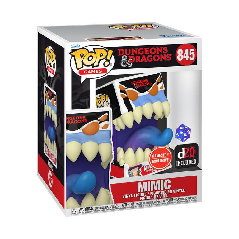 Mimic - Dungeons & Dragons vinyl figure collectible [Barcode 889698564649] - Main Image 2