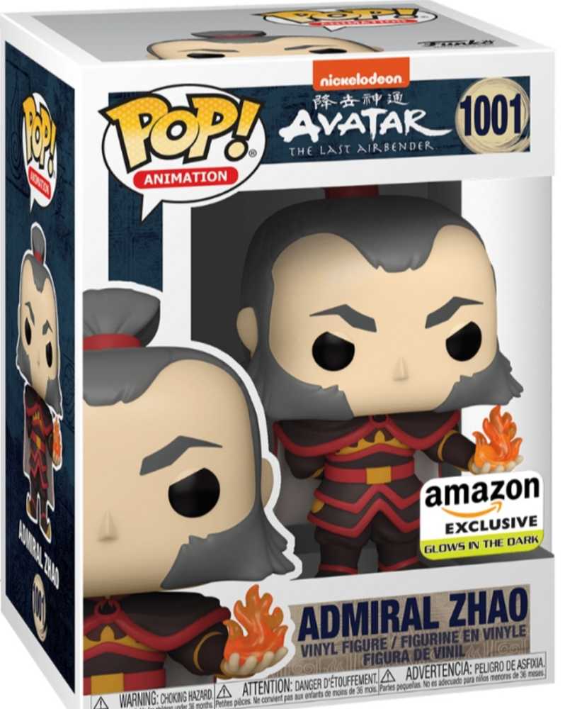 Avatar: Admiral Zhao - Avatar: The Last Airbender vinyl figure collectible [Barcode 889698569651] - Main Image 2