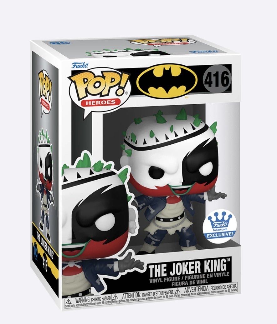 The Joker King - DC Universe vinyl figure collectible [Barcode 889698582032] - Main Image 2