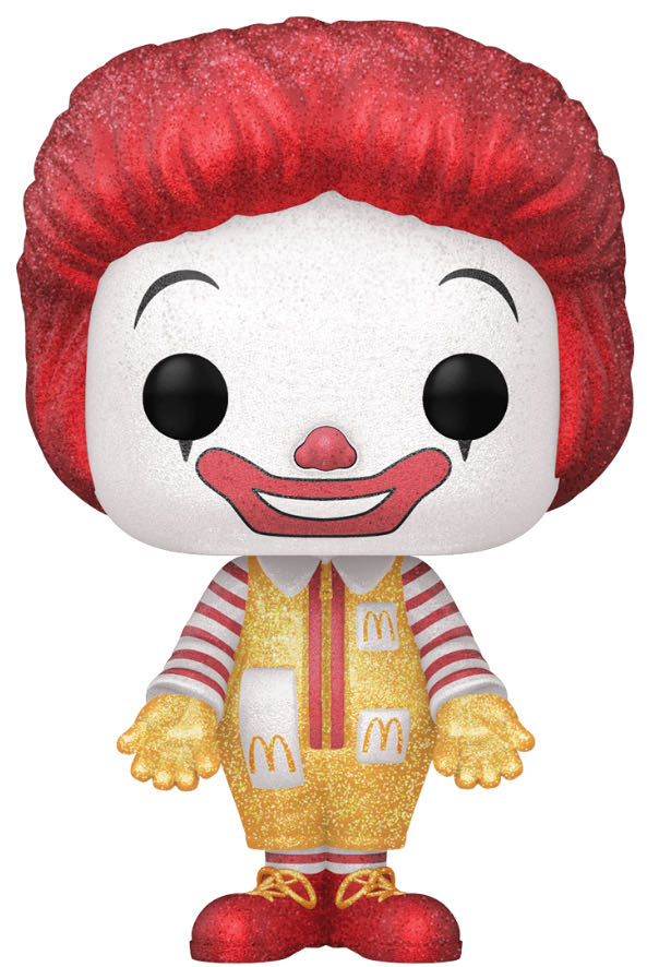 Ronald McDonald (Diamond Glitter) - Ad Icons vinyl figure collectible [Barcode 889698574969] - Main Image 2