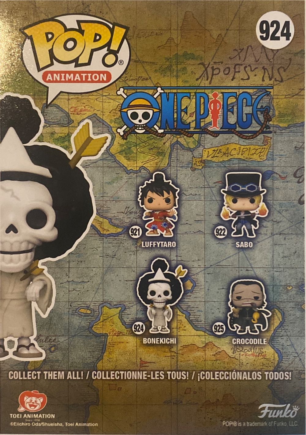 Bonekichi - One Piece vinyl figure collectible [Barcode 889698544634] - Main Image 3