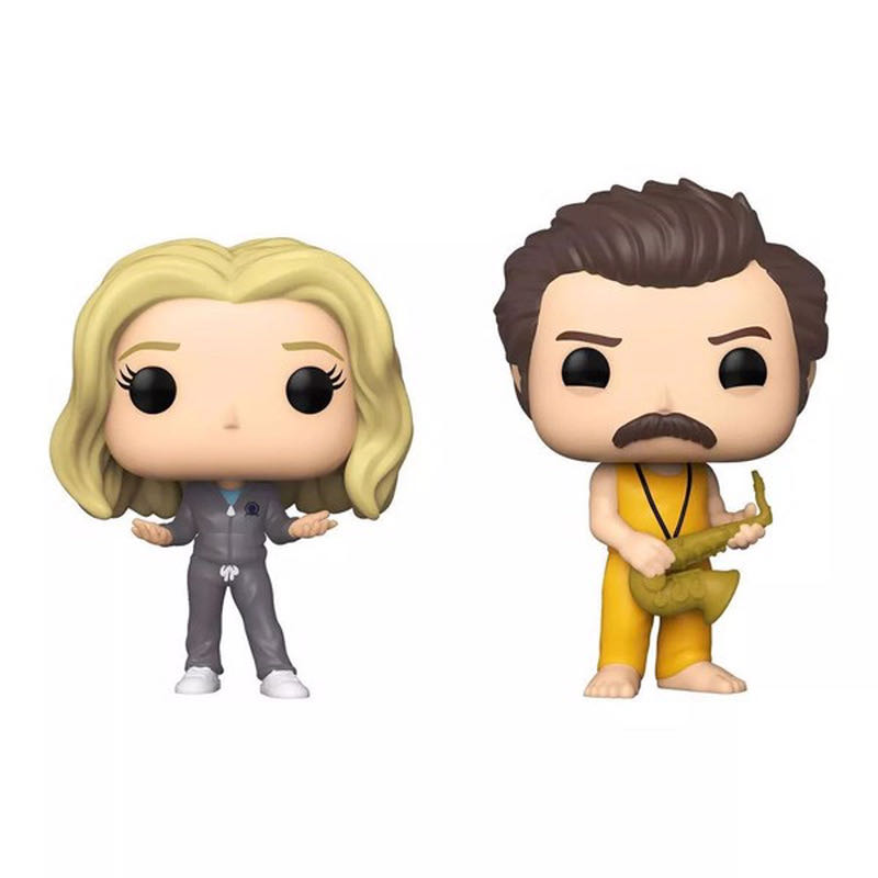 Leslie and Ron Locked In - Parks and Recreation vinyl figure collectible [Barcode 889698567404] - Main Image 2