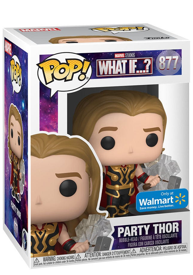 Party Thor - What If...? vinyl figure collectible [Barcode 889698562409] - Main Image 3