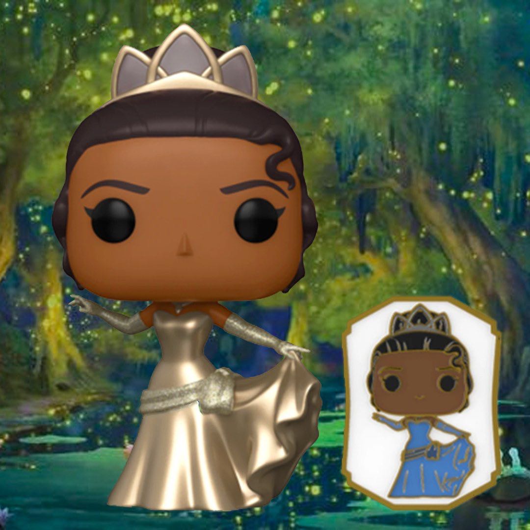 Tiana (Pin) - Disney Princess vinyl figure collectible [Barcode 889698565646] - Main Image 4
