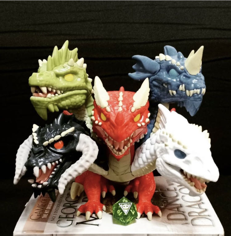 Tiamat  - Dungeons & Dragons vinyl figure collectible [Barcode 889698564663] - Main Image 4