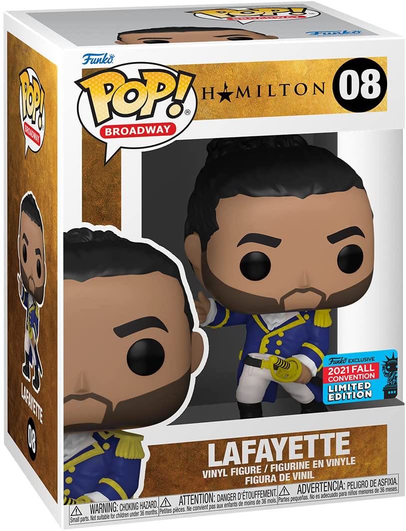 Lafayette - Hamilton vinyl figure collectible [Barcode 889698586290] - Main Image 2