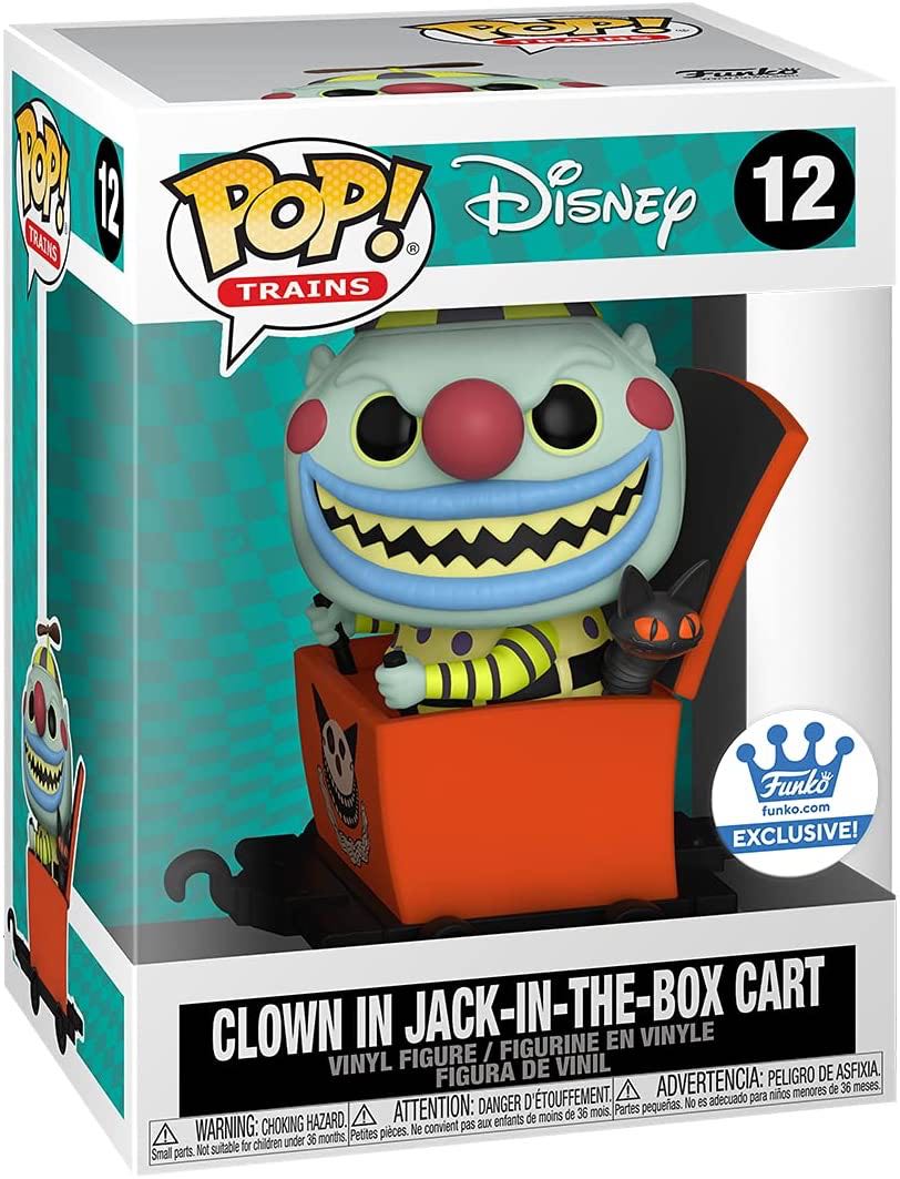 The Nightmare Before Christmas Train Clown In The Box - The Nightmare Before Christmas vinyl figure collectible [Barcode 889698572668] - Main Image 2