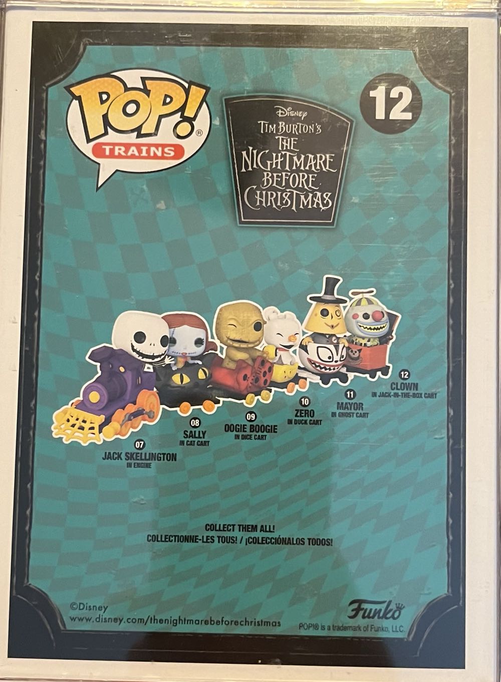 The Nightmare Before Christmas Train Clown In The Box - The Nightmare Before Christmas vinyl figure collectible [Barcode 889698572668] - Main Image 4