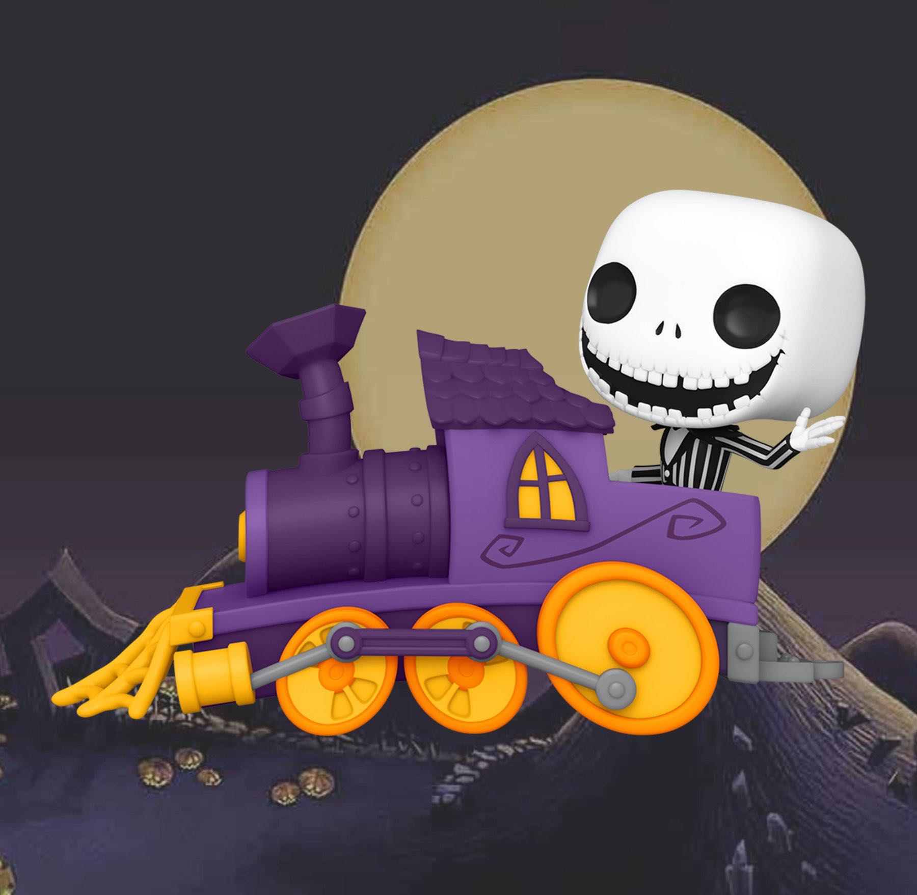 Jack Skellington In Engine - The Nightmare Before Christmas vinyl figure collectible [Barcode 889698506304] - Main Image 3