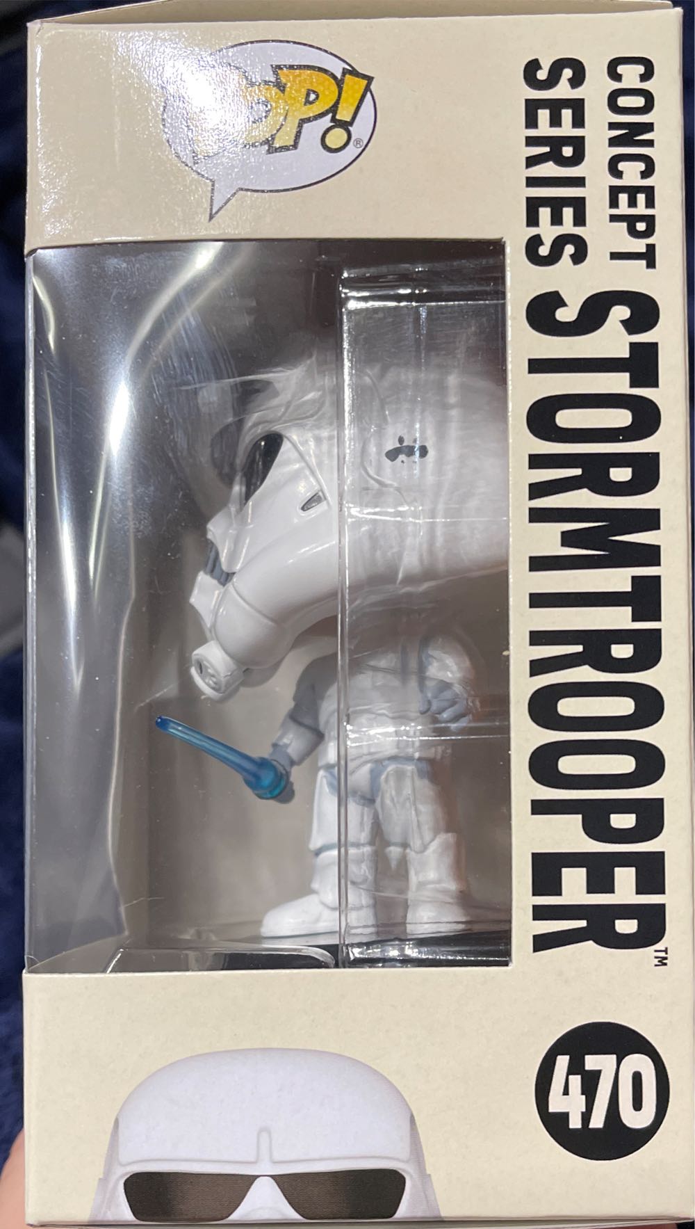 #470: Concept Series Stormtrooper - Star Wars vinyl figure collectible [Barcode 889698567695] - Main Image 4