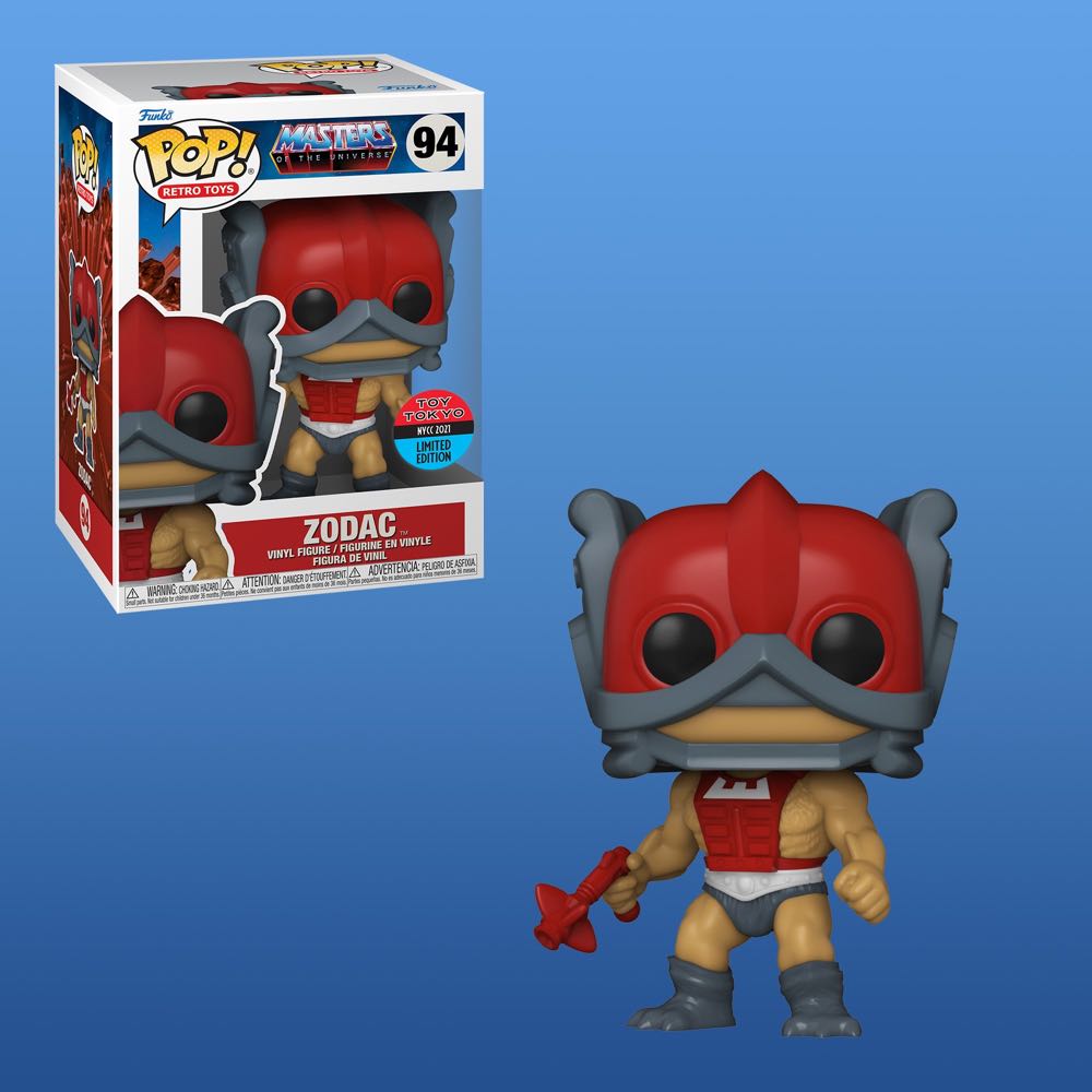 MOTU Zodac - Masters of the Universe vinyl figure collectible [Barcode 889698586092] - Main Image 2