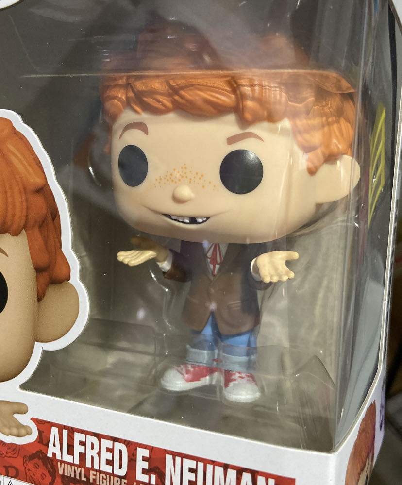 Funko Pop Alfred E. Neuman - MAD - DC Comics vinyl figure collectible [Barcode 889698520041] - Main Image 2