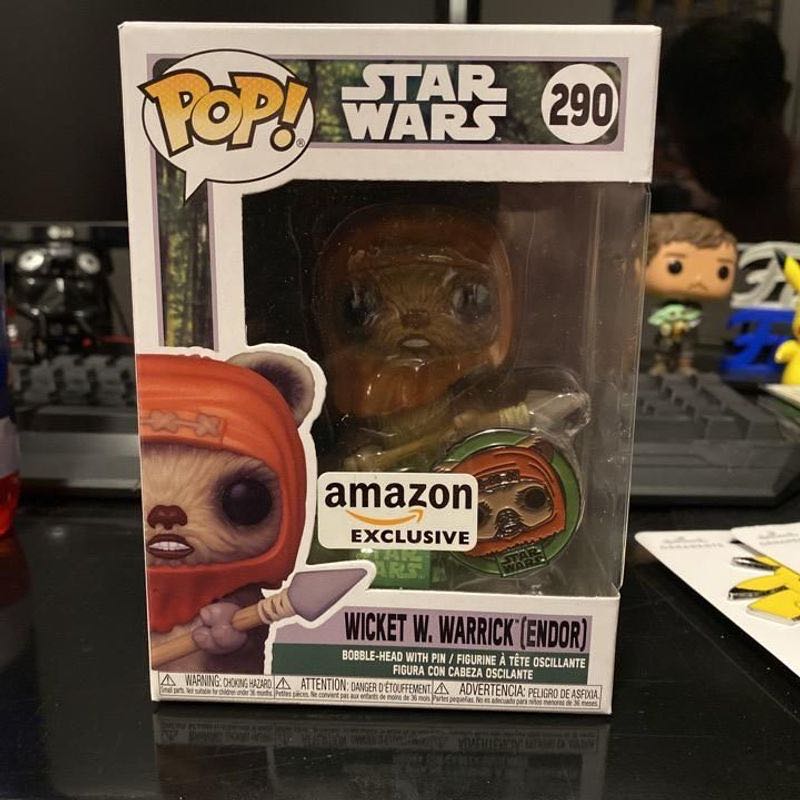 # 290 Wicket W. Warwick (Endor) - Star Wars vinyl figure collectible [Barcode 889698556897] - Main Image 2
