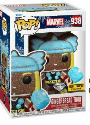 Gingerbread Thor-Diamond - Marvel Universe vinyl figure collectible [Barcode 889698582353] - Main Image 3