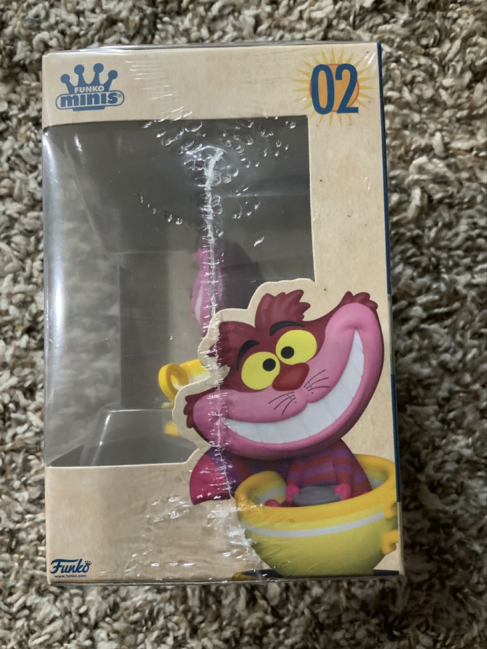 Chesire Cat At The Mad Tea Party Attraction - Disney - Disneyland Resort (65th Anniversary) FUNKOPOP Funko Minis #minis - Disney Parks vinyl figure collectible [Barcode 889698503808] - Main Image 2