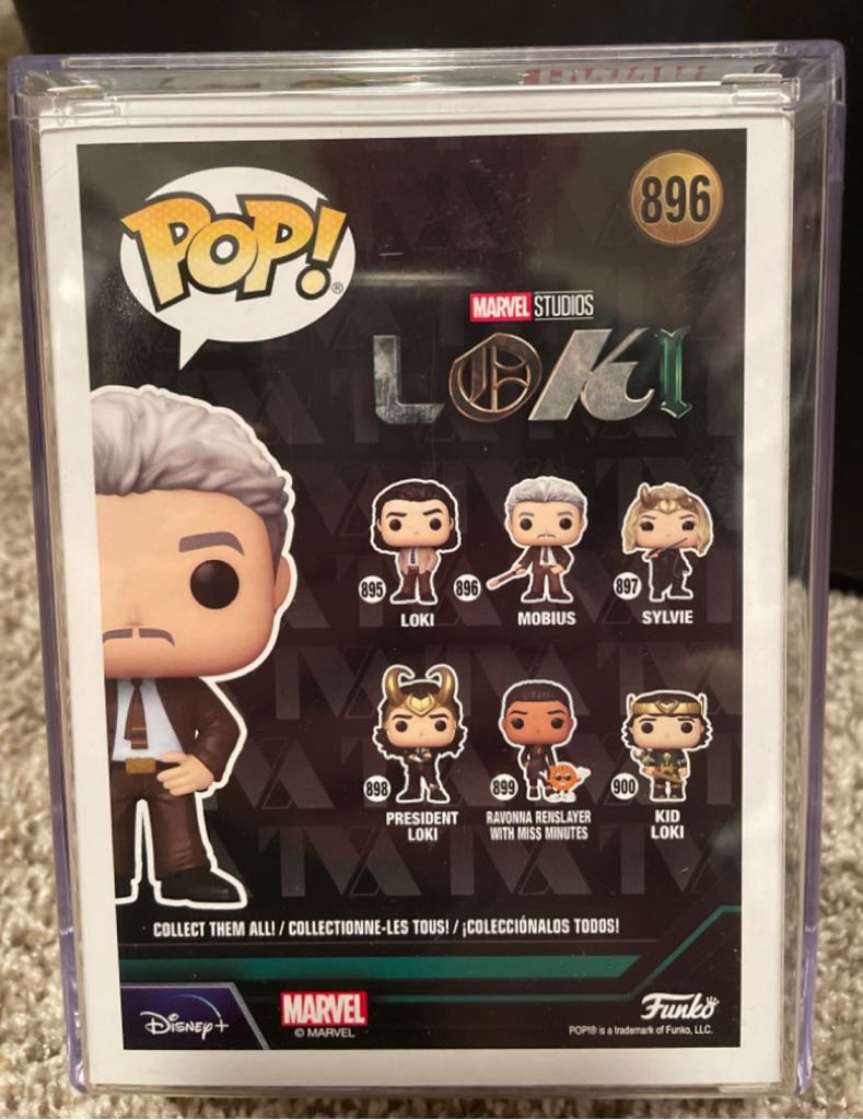 Mobius - Loki vinyl figure collectible [Barcode 889698557429] - Main Image 2