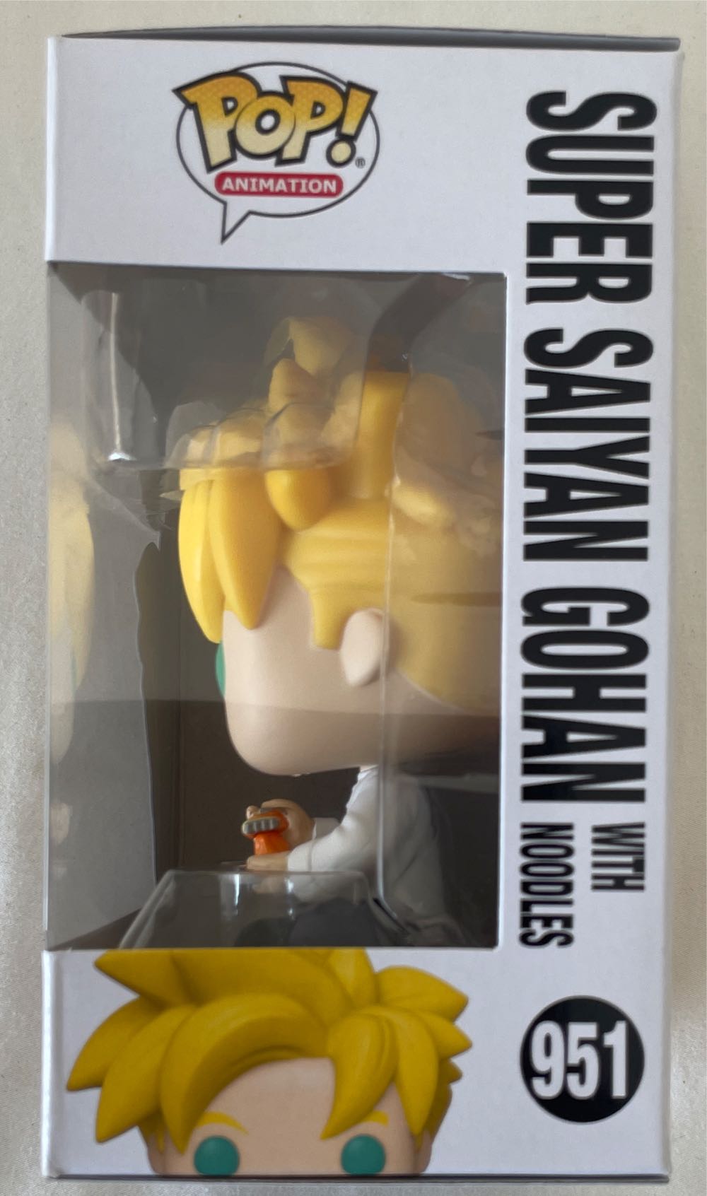 Super Saiyan Gohan with Noodles - Dragon Ball Z vinyl figure collectible [Barcode 889698486651] - Main Image 3