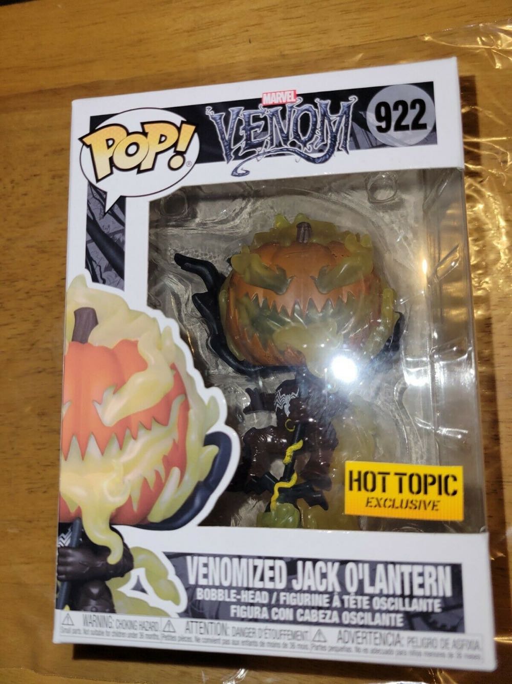 Venomized Jack O’Lantern - Venom vinyl figure collectible [Barcode 889698581851] - Main Image 2