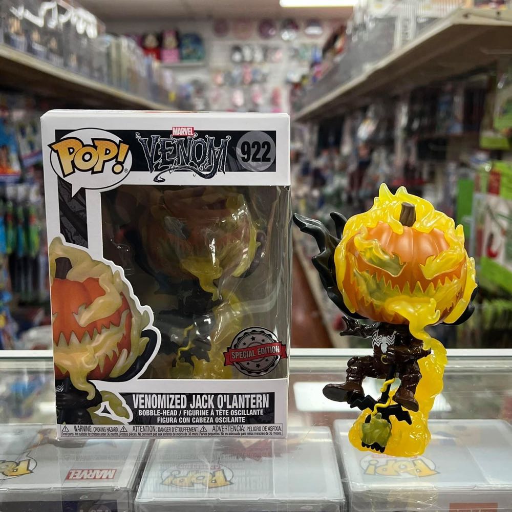 Venomized Jack O’Lantern - Venom vinyl figure collectible [Barcode 889698581851] - Main Image 3