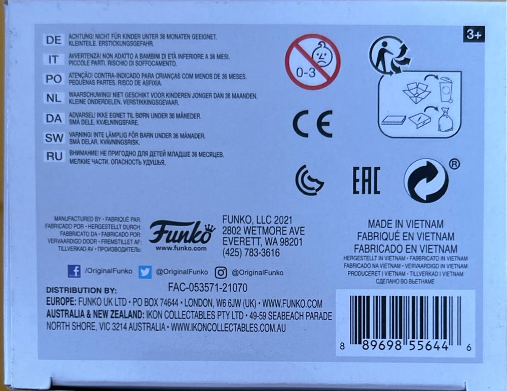 Venomized Ironheart GITD (chase) - Venom vinyl figure collectible [Barcode 889698556446] - Main Image 4