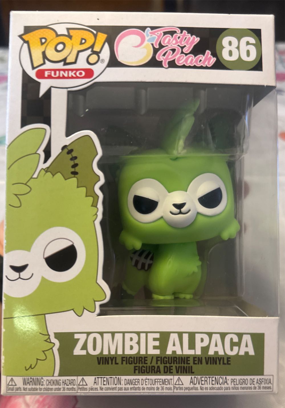 Zombie Alpaca  vinyl figure collectible [Barcode 889698528856] - Main Image 2