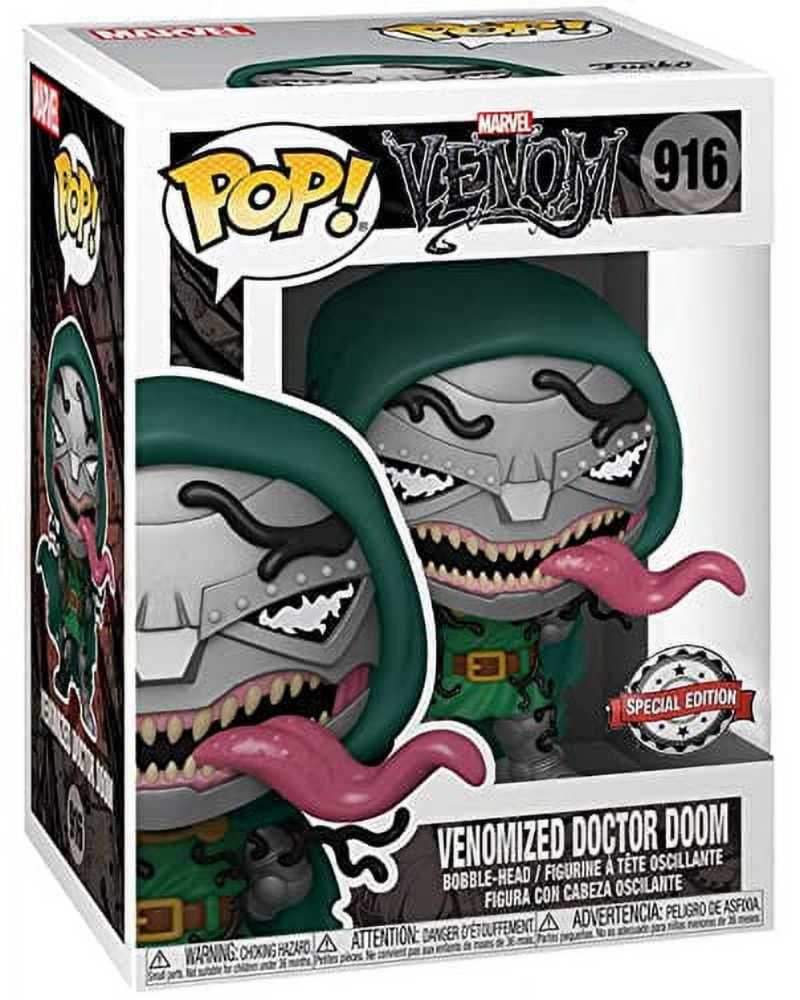 Venomized Doctor Doom - Venom vinyl figure collectible [Barcode 889698572736] - Main Image 3