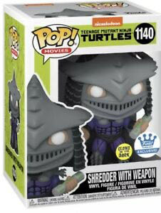 TMNT 1140 - Shredder with Weapon (Glows In The Dark) - Teenage Mutant Ninja Turtles vinyl figure collectible [Barcode 889698564809] - Main Image 3