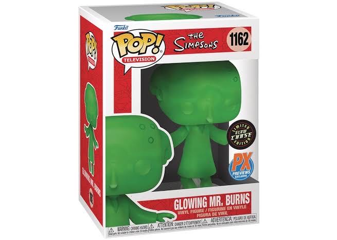 Glowing Mr. Burns - The Simpsons vinyl figure collectible [Barcode 889698581776] - Main Image 3