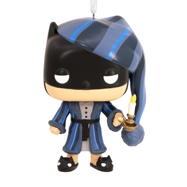 Batman Christmas Tree Ornament Hallmark Walmart Ebenezer Scrooge Nib  vinyl figure collectible [Barcode 763795752393] - Main Image 2