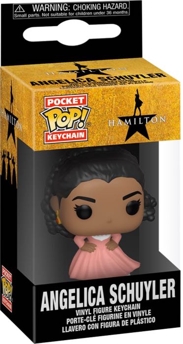 Angelica Schuyler (Pocket POP! Keychain) - Hamilton vinyl figure collectible [Barcode 889698575799] - Main Image 2