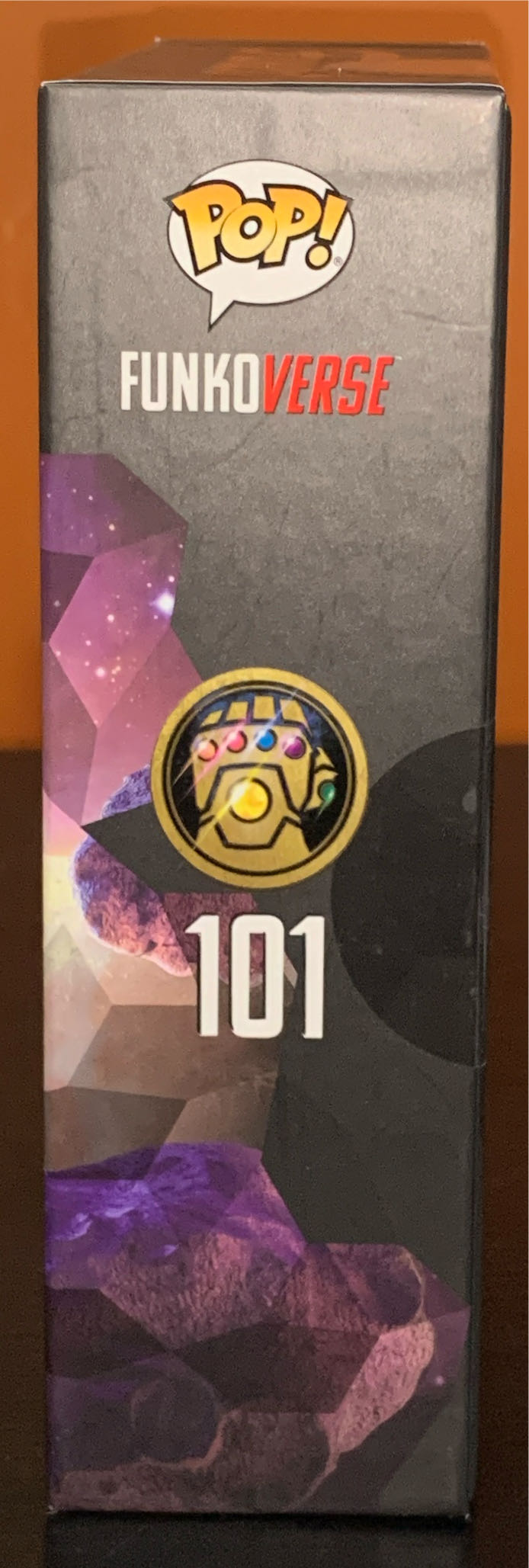 Marvel #101: Thanos - Marvel Universe vinyl figure collectible [Barcode 889698544344] - Main Image 2